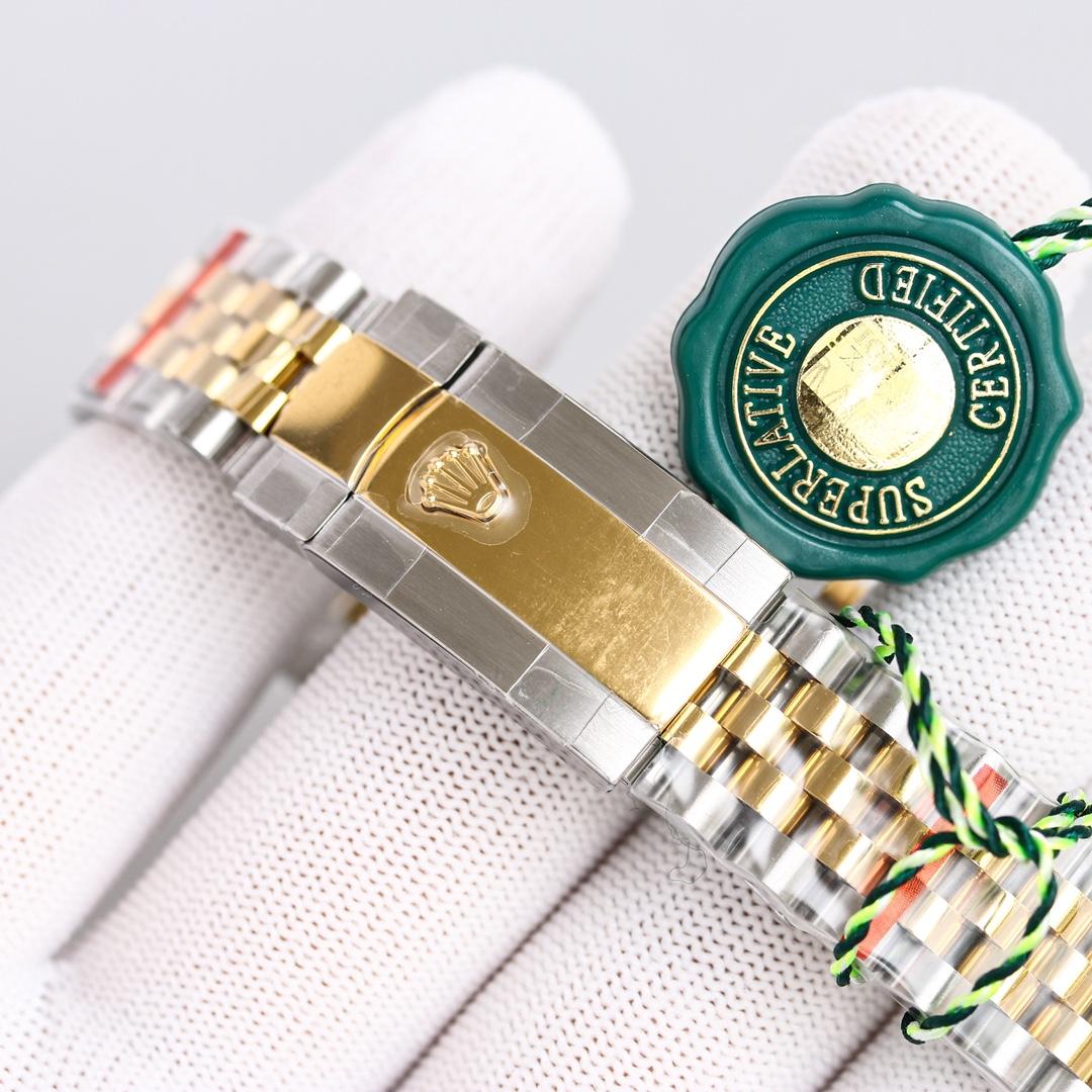 Rolex Datejust Oystersteel Steel Gelbgold Dunkelgraues Zifferblatt Jubilee - EUR FASHION