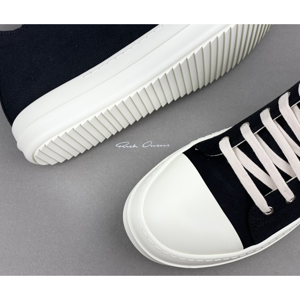 Rick Owens Drkshdw Low-Top-Ramones-Sneaker - EUR FASHION