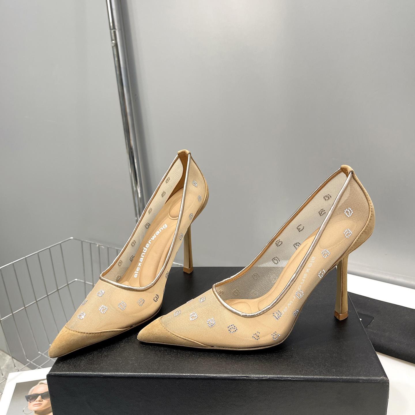 Alexander Wang Delphine 105 Pump in Mesh/Kristall - EUR FASHION