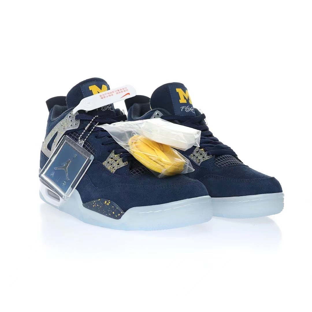 Nike Air Jordan 4 Retro PEUniversity of Michigan Sneaker Ct8532-148 - EUR FASHION