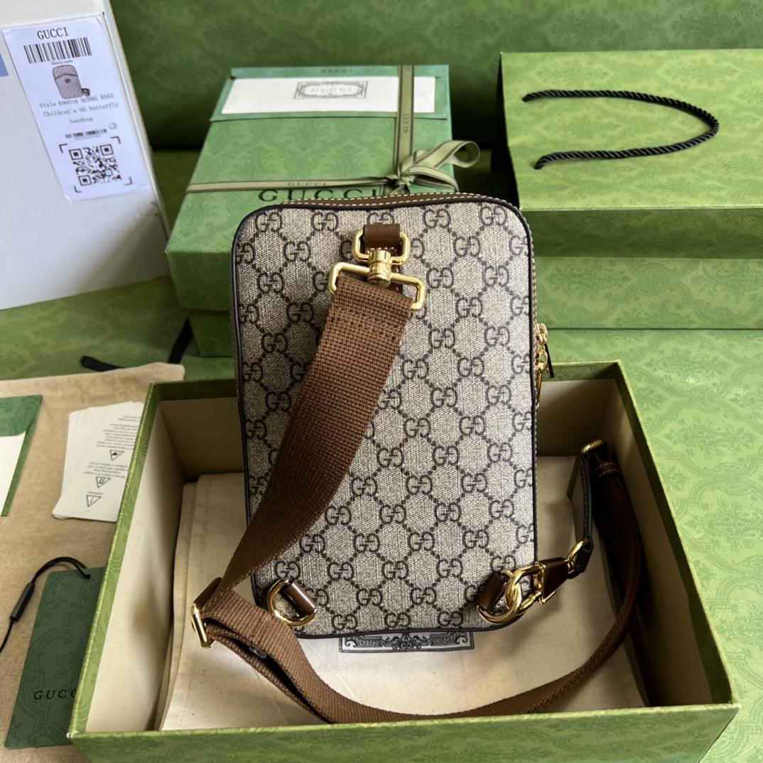 Gucci Sling-Rucksack mit ineinandergreifendem G (24 * 16 * 5 cm) - EUR FASHION