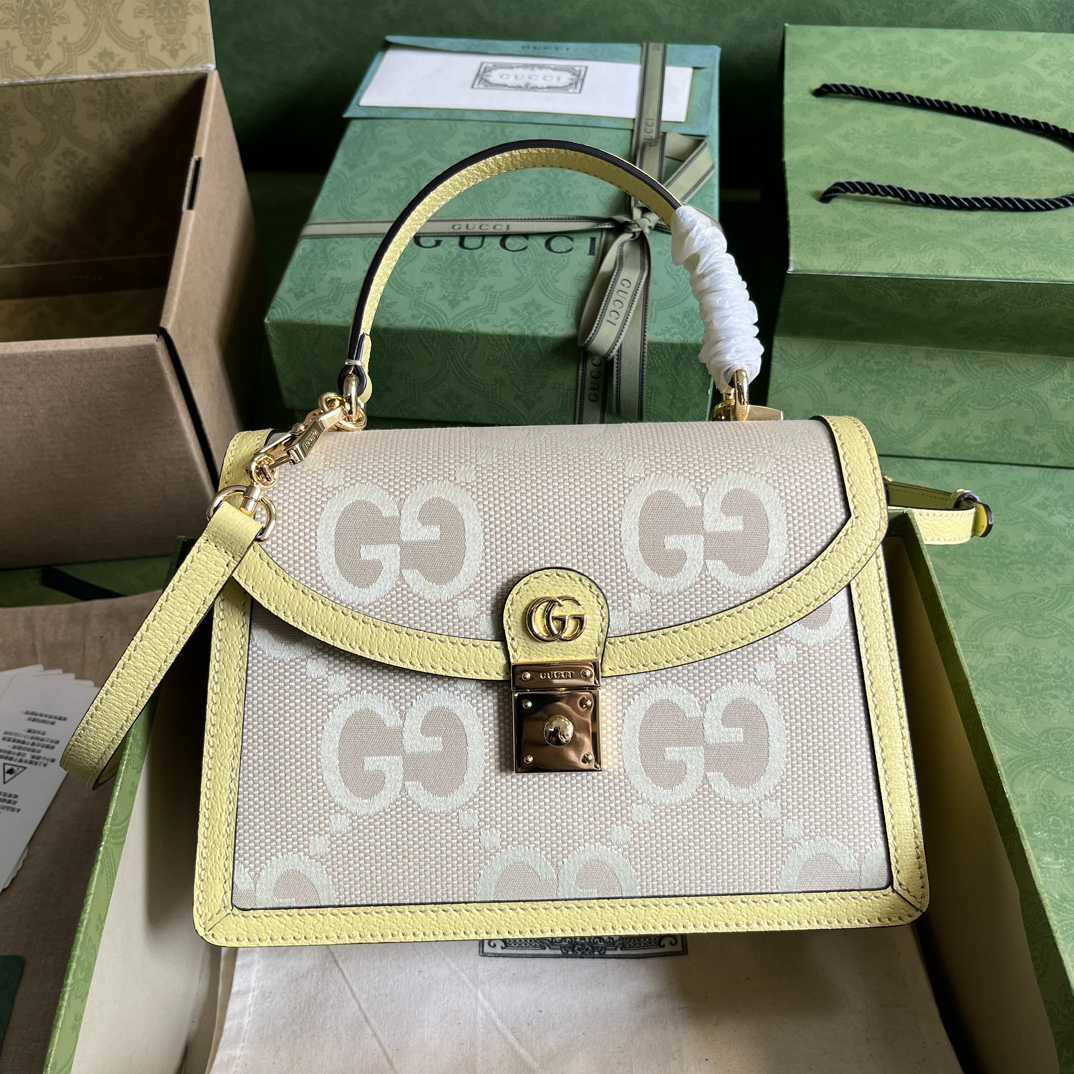 Gucci Ophidia Jumbo GG Henkeltasche (25–17,5–7 cm) - EUR FASHION