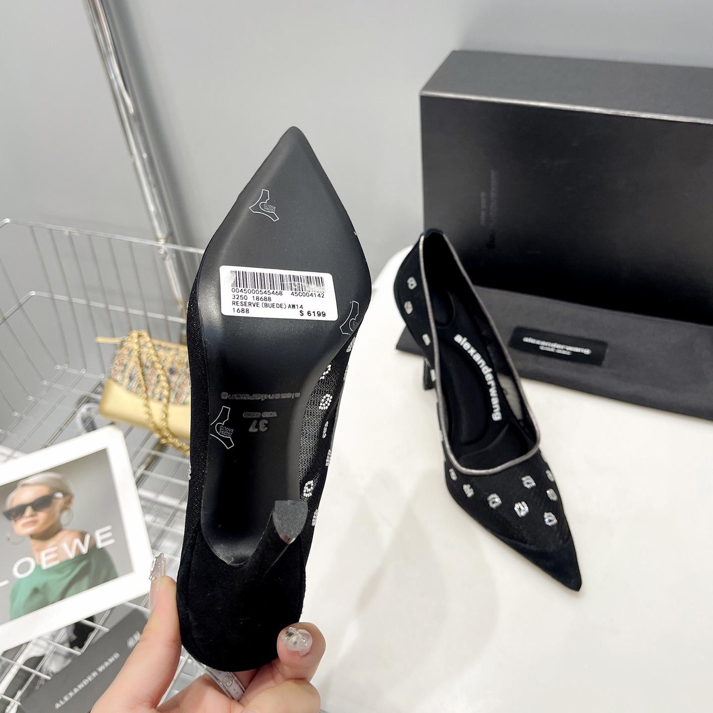 Alexander Wang Delphine 105 Pump in Mesh/Kristall - EUR FASHION