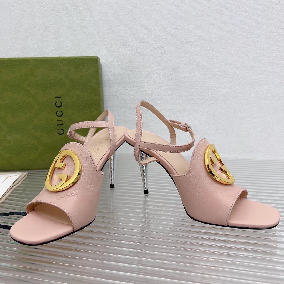 Gucci Blondie Sandale mit Absatz - EUR FASHION