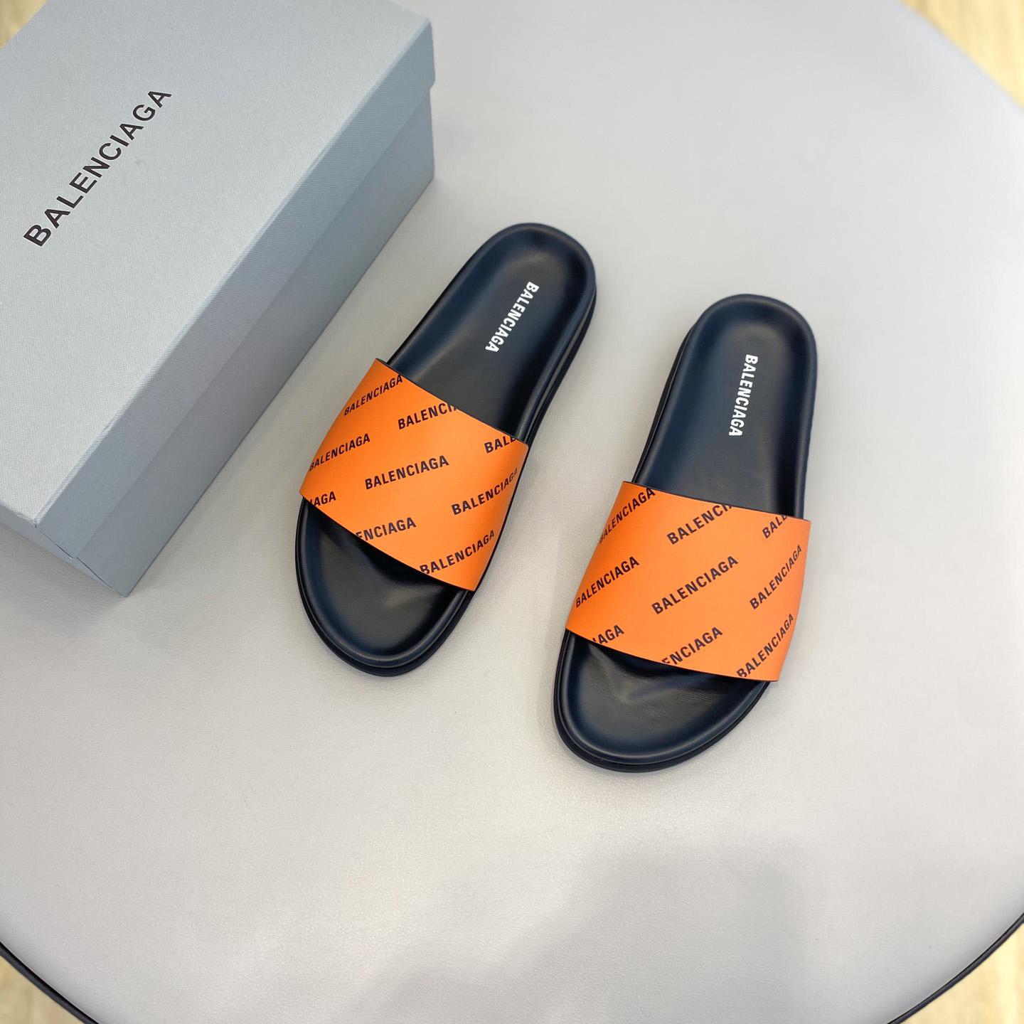 Balenciaga Logo Slide Sandale - EUR FASHION