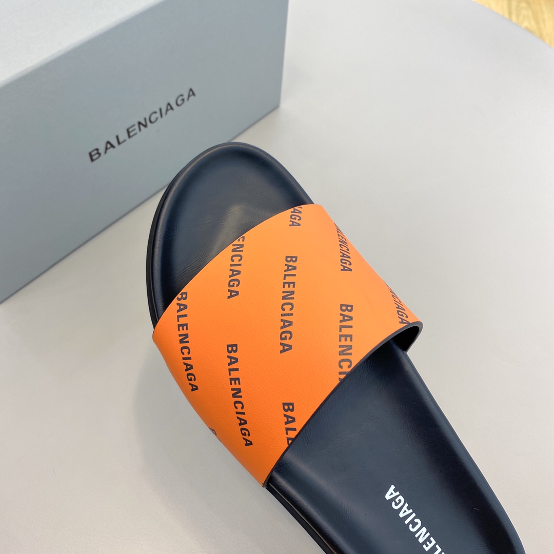Balenciaga Logo Slide Sandale - EUR FASHION
