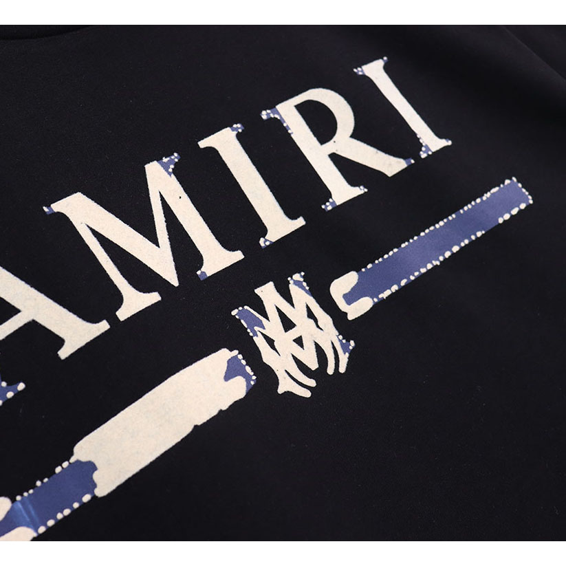 Amiri M.A. T-Shirt mit Bar-Applikation - EUR FASHION