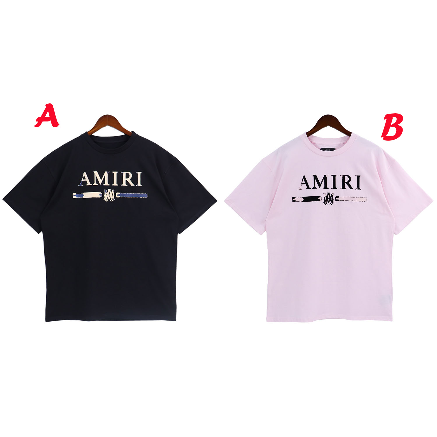 Amiri M.A. T-Shirt mit Bar-Applikation - EUR FASHION