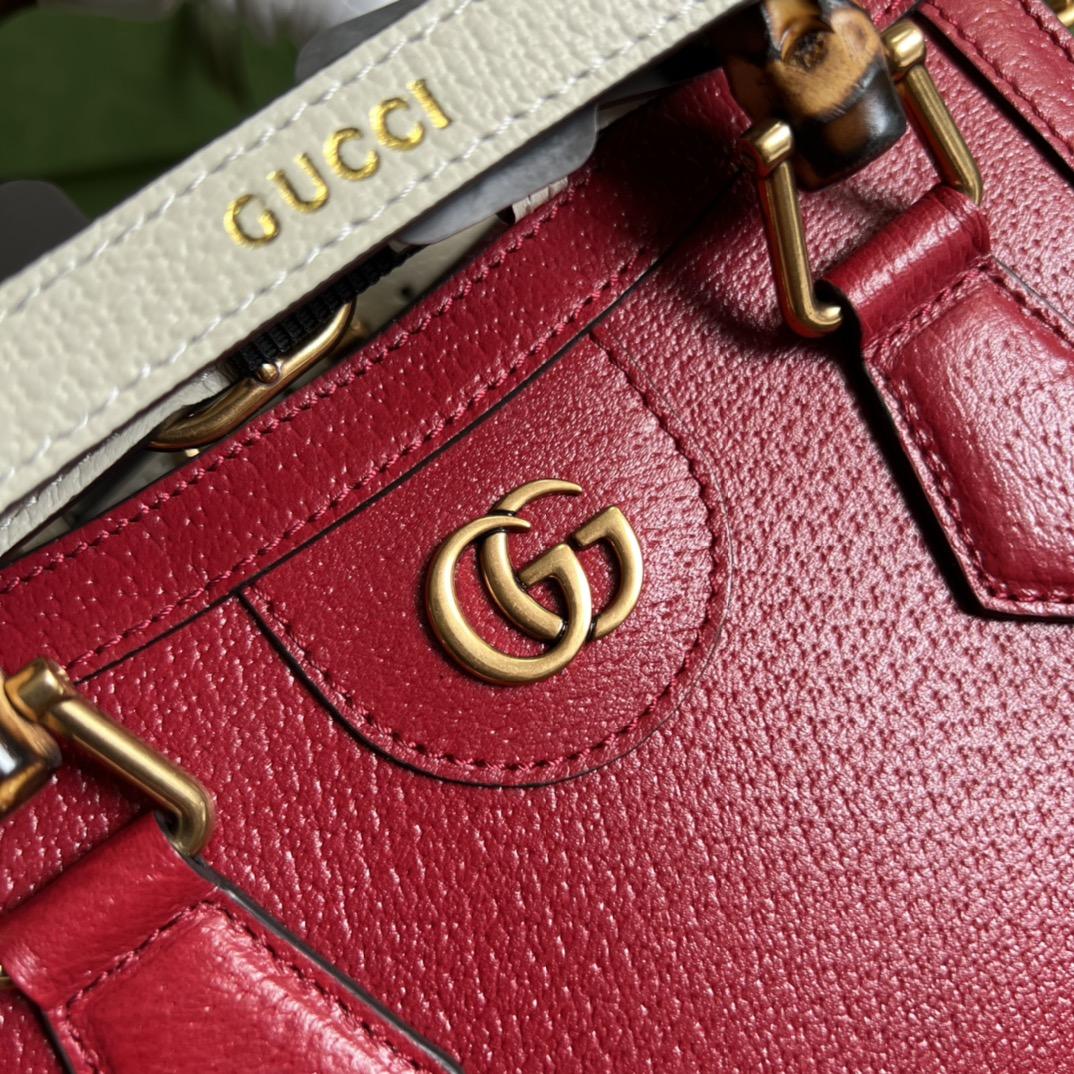 Gucci Diana Mini-Tragetasche (20 x 16 x 10 cm) - EUR FASHION