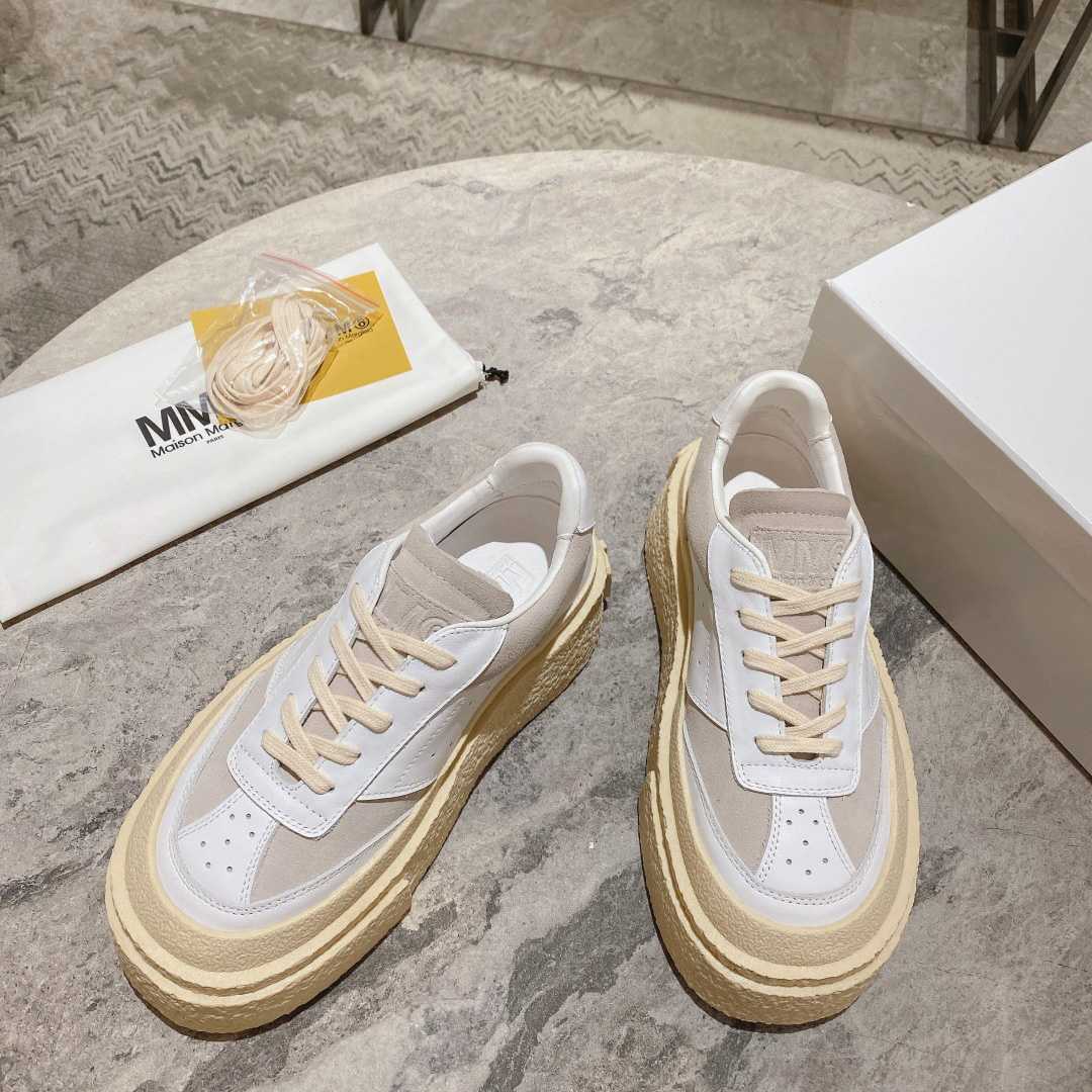 Maison Margiela getäfelte Low-Top-Sneaker - EUR FASHION