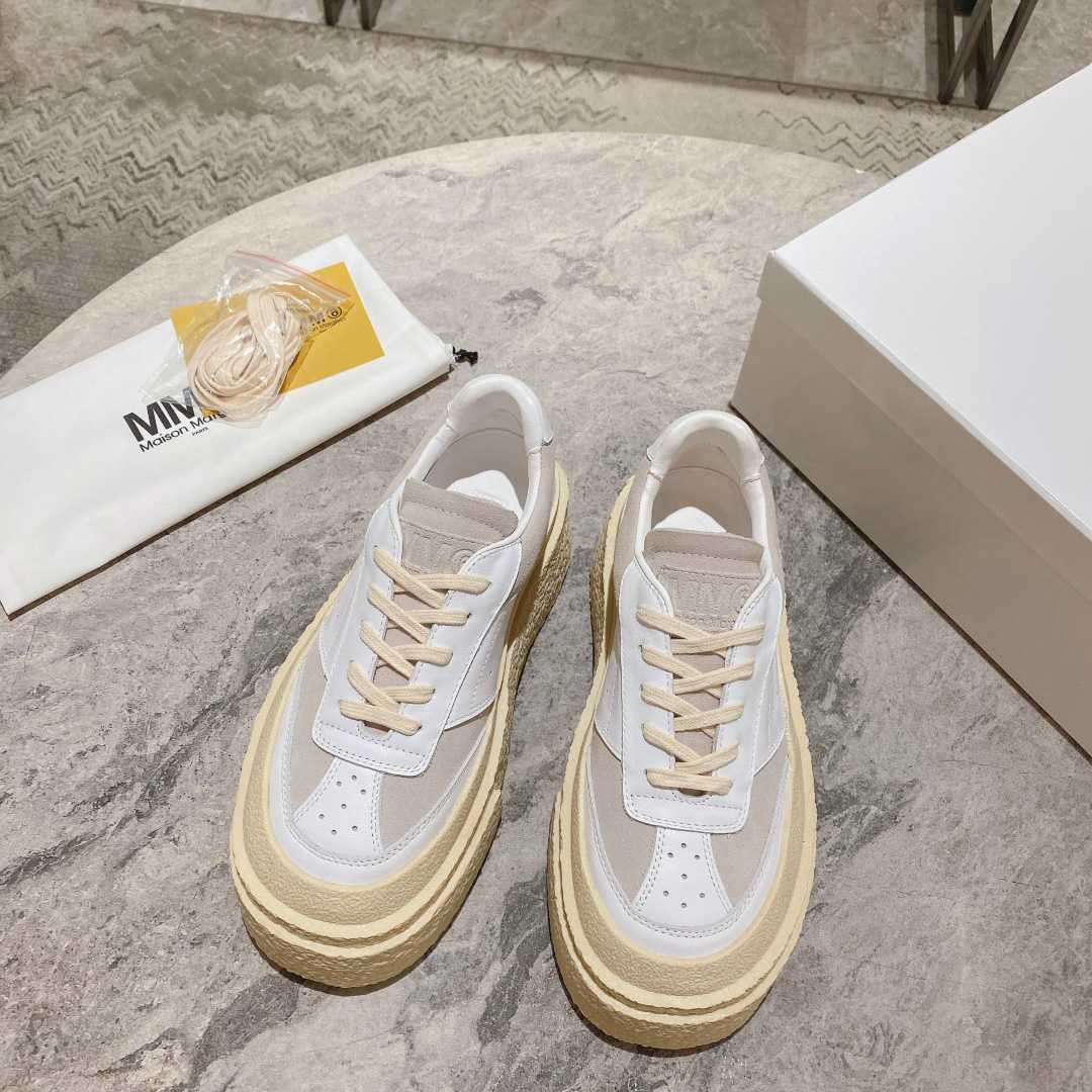 Maison Margiela getäfelte Low-Top-Sneaker - EUR FASHION