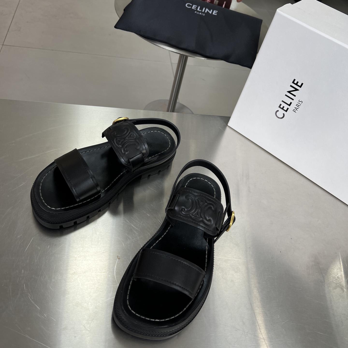 Celine Clea Triomphe Sandale in Gemüse - EUR FASHION
