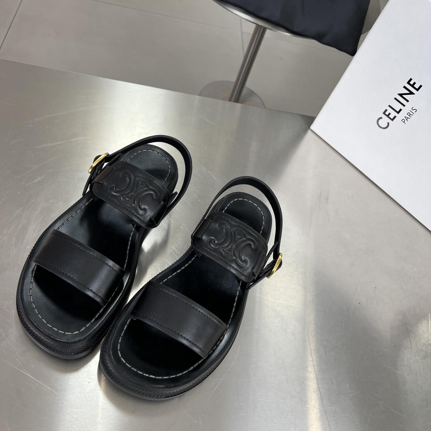 Celine Clea Triomphe Sandale in Gemüse - EUR FASHION