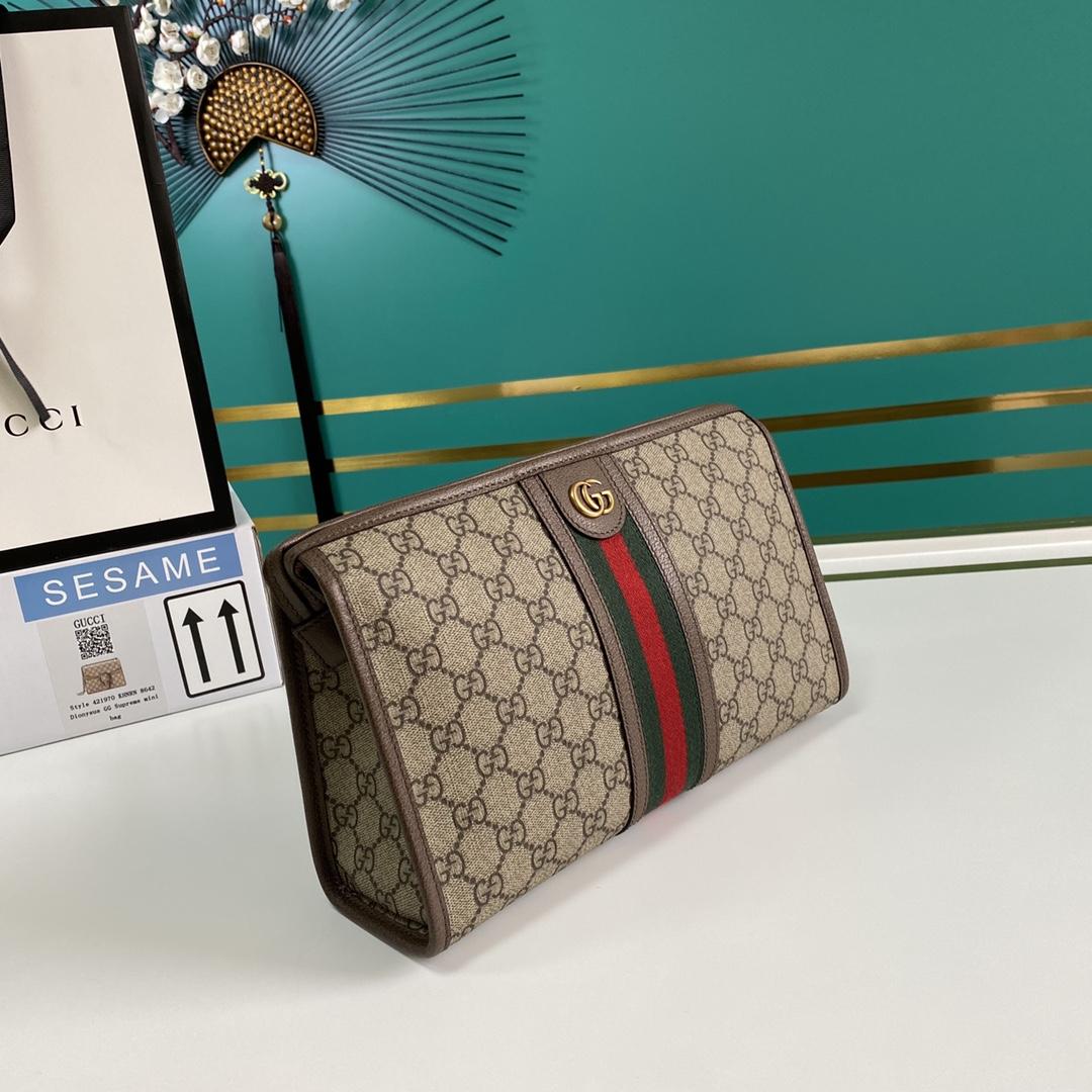 Gucci Ophidia GG Kulturbeutel (28,5–18–9 cm) - EUR FASHION