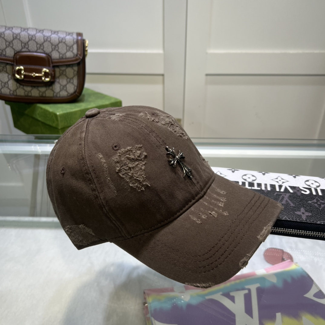 Chrom-Herz-Baseballkappe - EUR FASHION