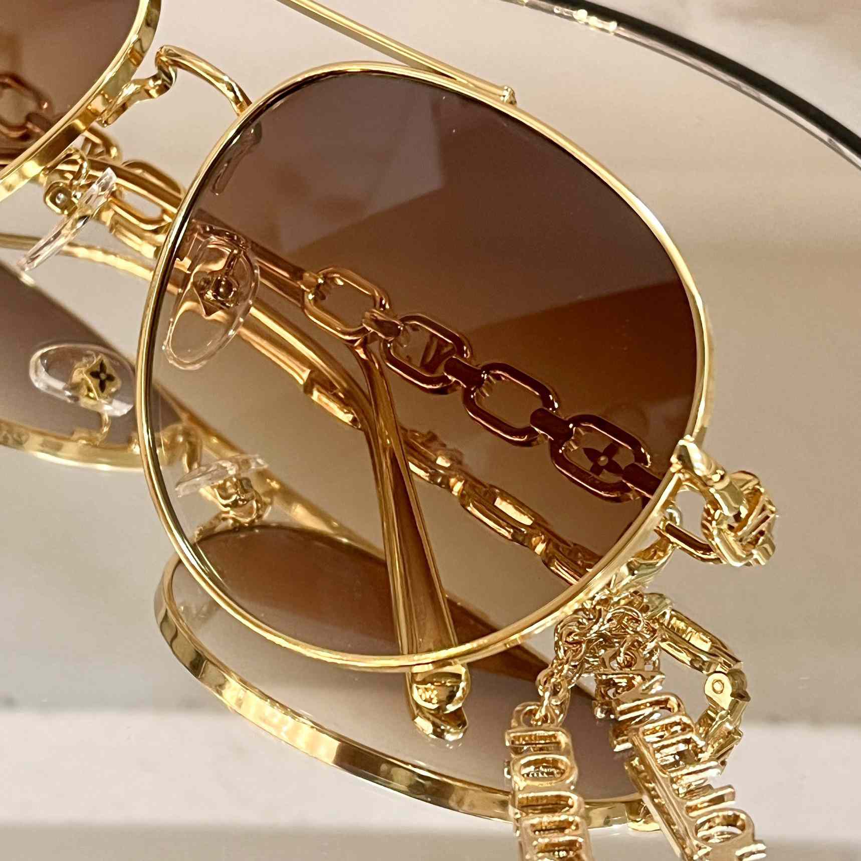 Louis Vuitton My LV Chain Pilotensonnenbrille Z1539W - EUR FASHION