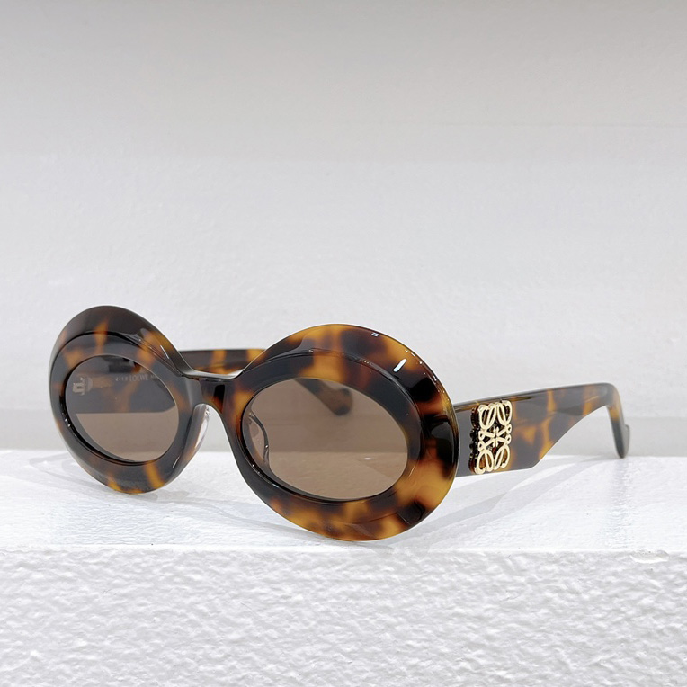 Loewe – Übergroße ovale Sonnenbrille aus Acetat LW40091 - EUR FASHION