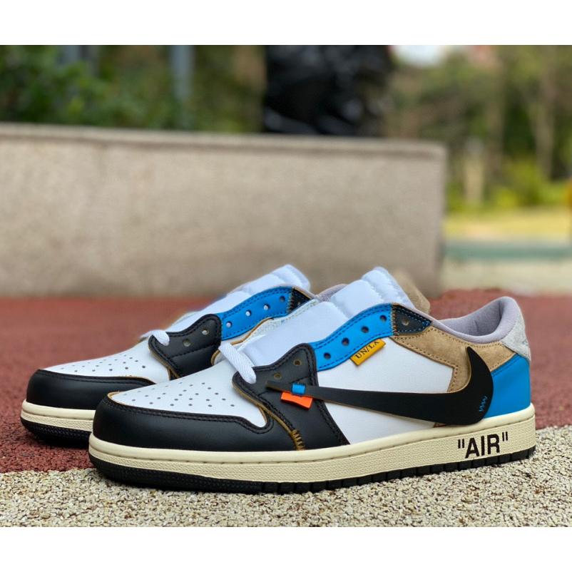 Air Jordan 1 x Off-White Low Sneaker CZ0790-108 - EUR FASHION