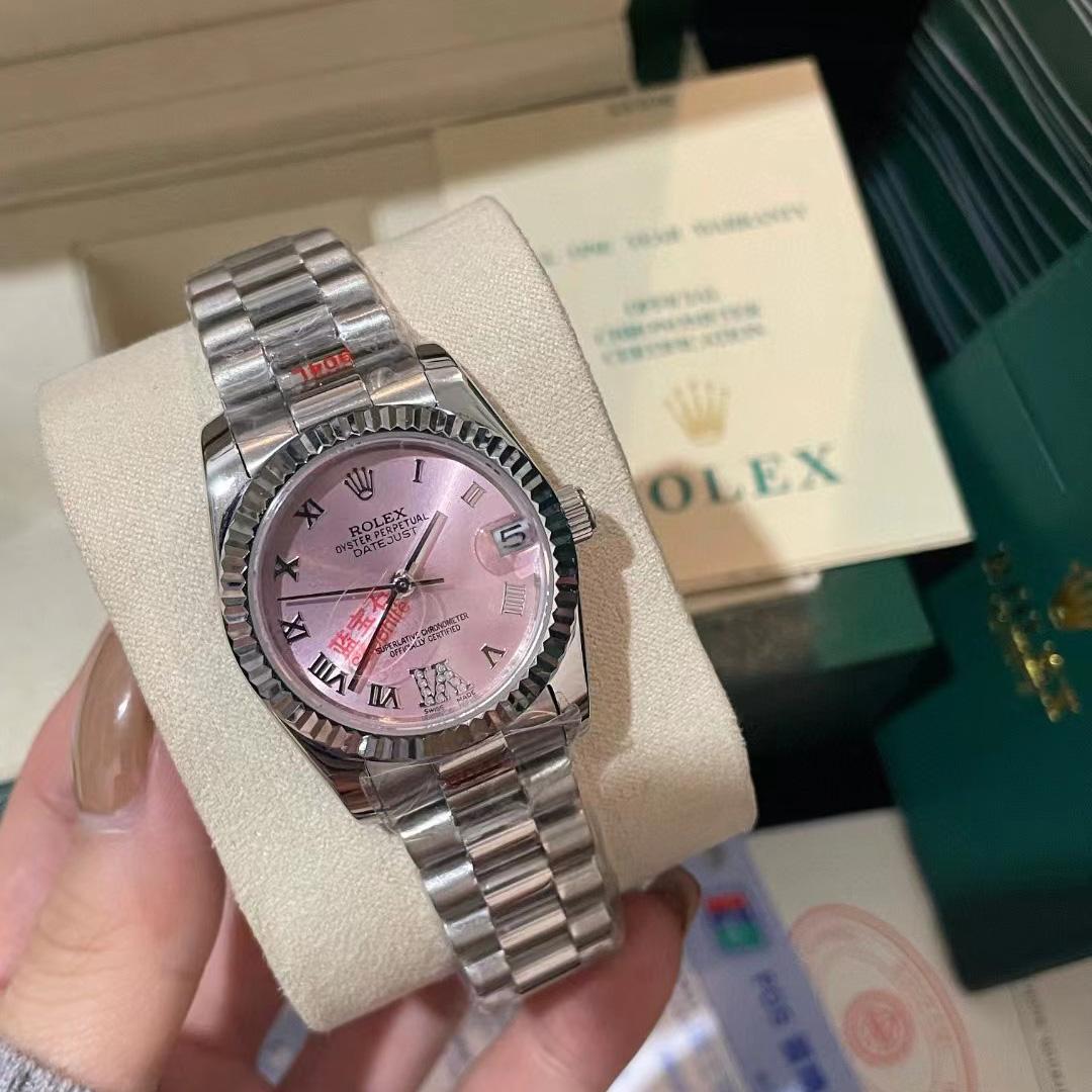 Rolex Rolesor Lady-Datejust-Uhr aus Stahl und Weißgold - EUR FASHION