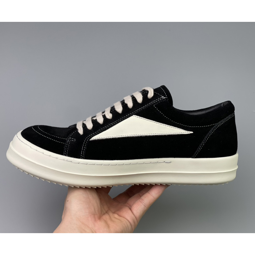 Low-Top-Sneakers aus Vintage-Wildleder von Rick Owens - EUR FASHION