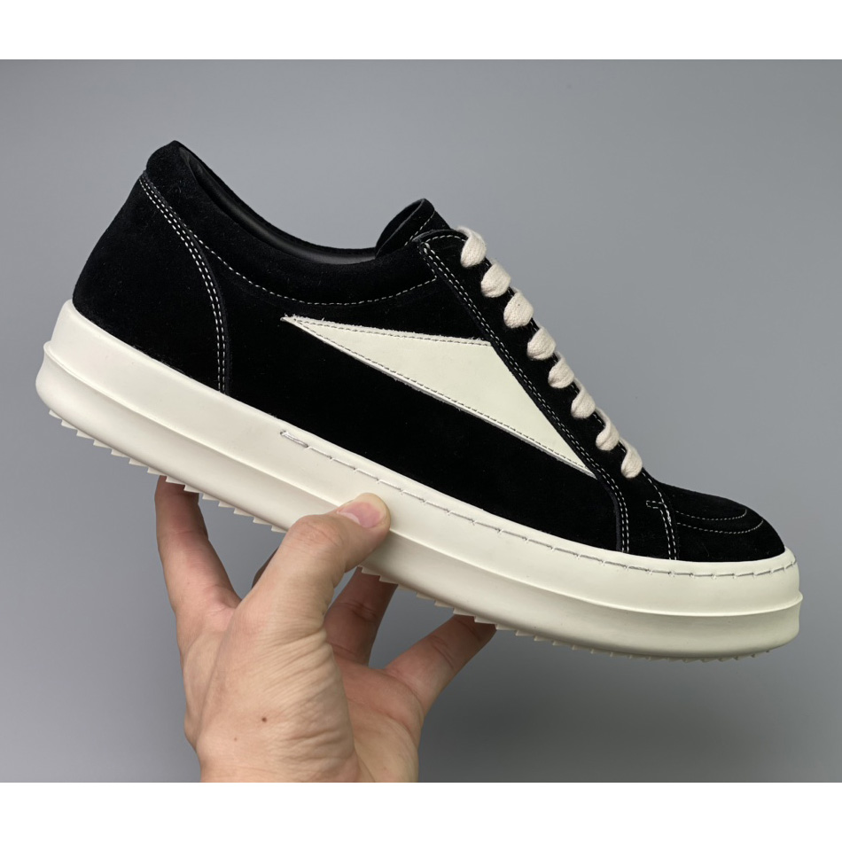 Low-Top-Sneakers aus Vintage-Wildleder von Rick Owens - EUR FASHION