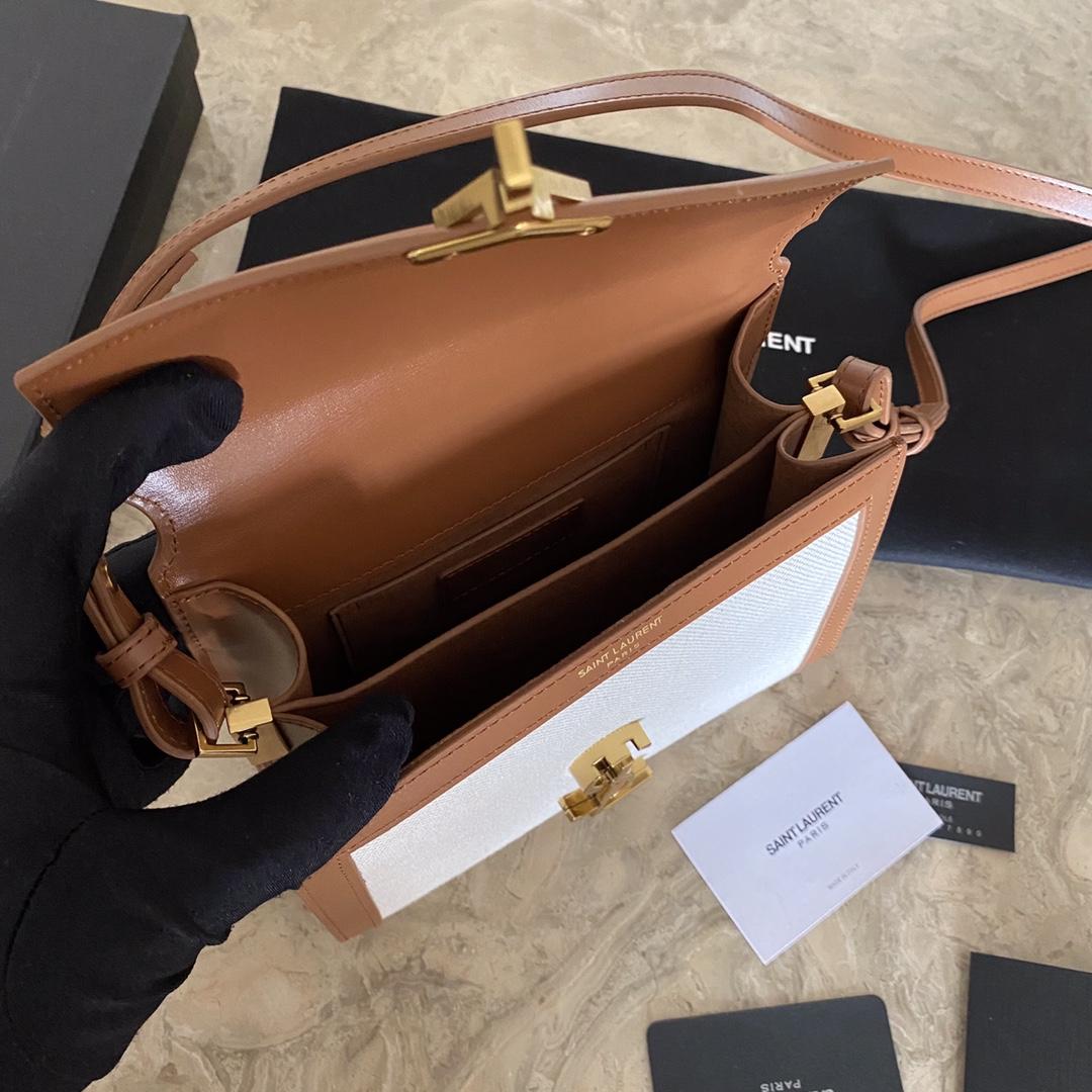 Saint Laurent Cassandra Mini-Tasche mit Henkel - EUR FASHION