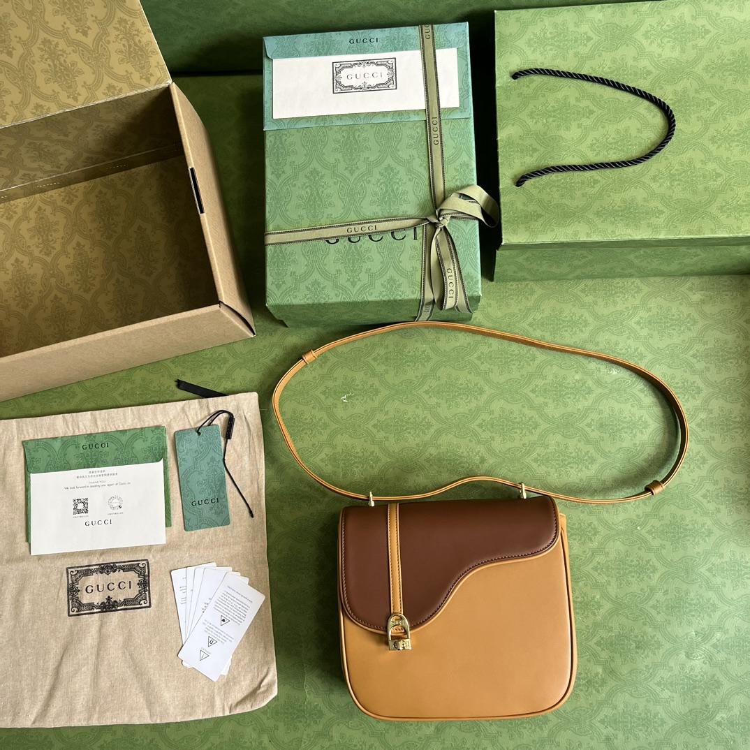 Gucci Equestrian Inspired Umhängetasche (21-20-7 cm) - EUR FASHION