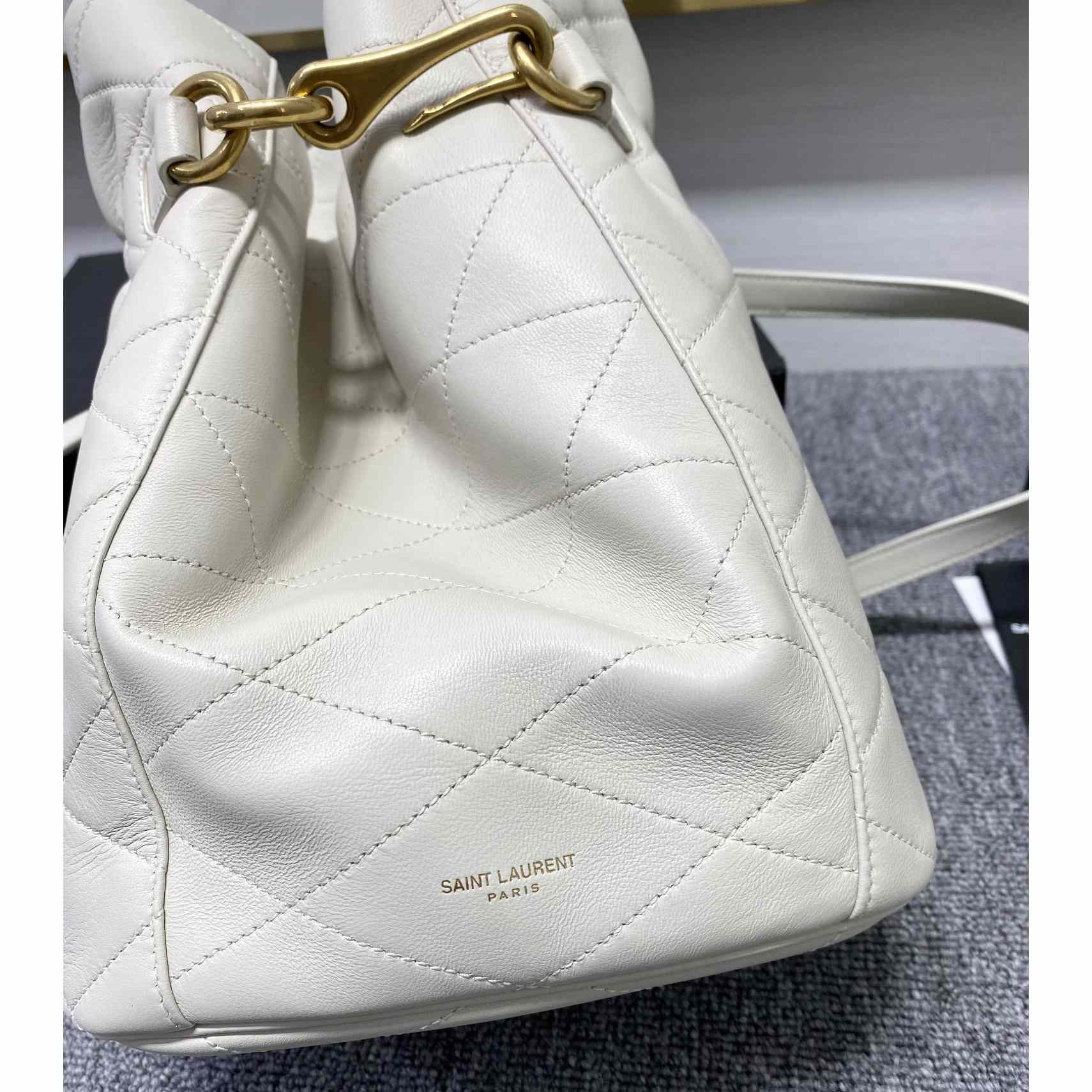 Saint Laurent Le Maillon Beuteltasche mit Haken (7,5 x 10,6 x 4,7 cm) - EUR FASHION