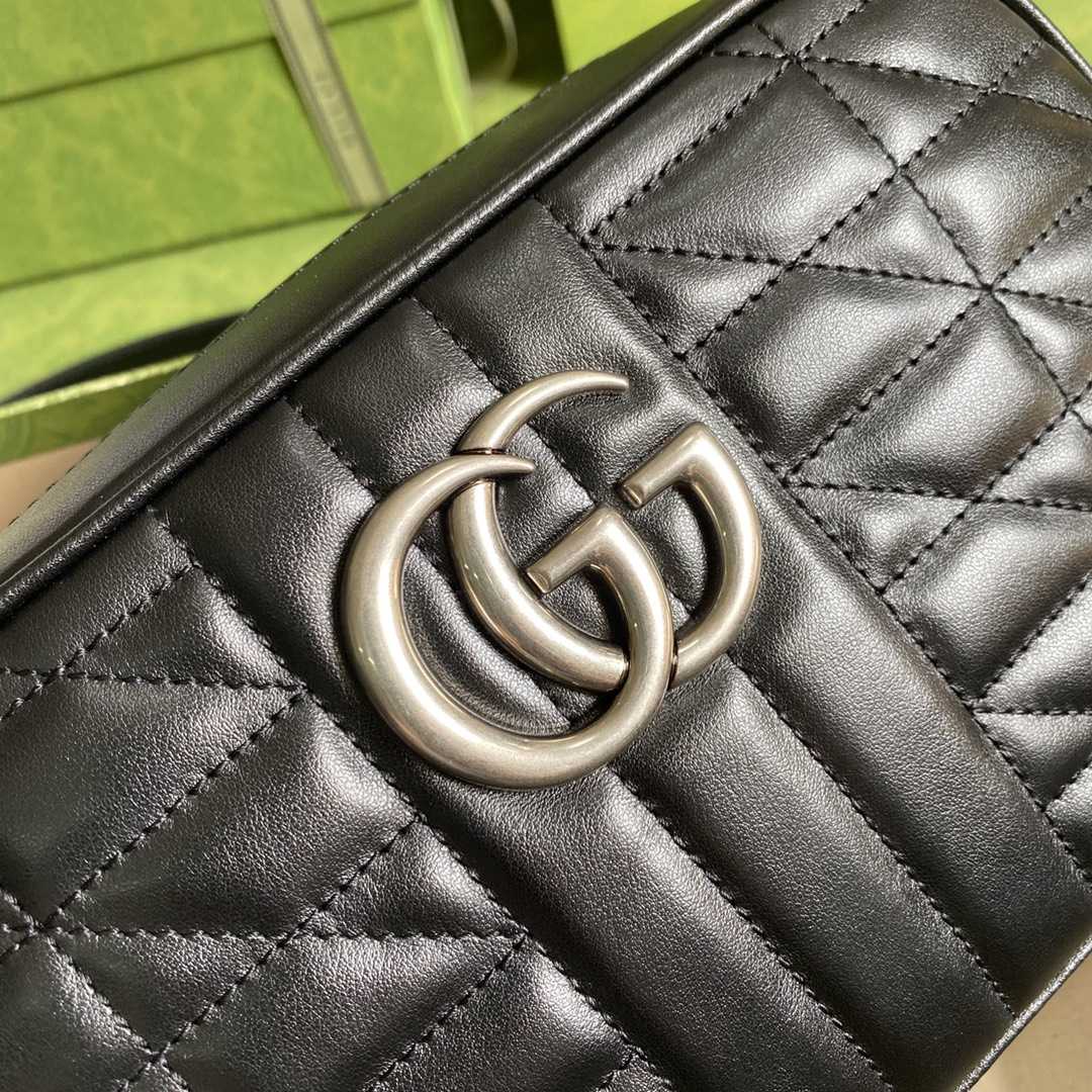 Gucci GG Marmont Kleine Umhängetasche (24-12-7 cm) - EUR FASHION