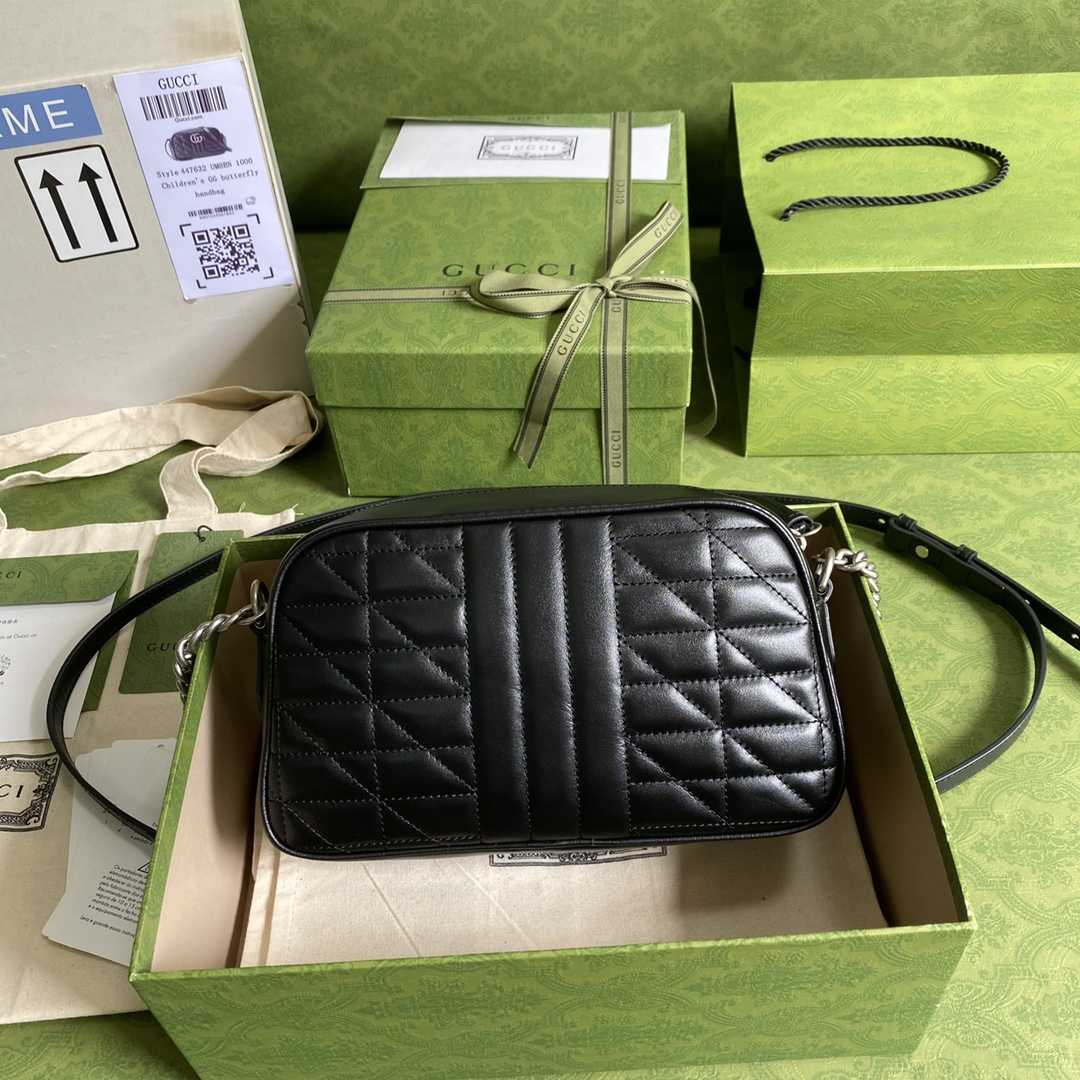 Gucci GG Marmont Kleine Umhängetasche (24-12-7 cm) - EUR FASHION