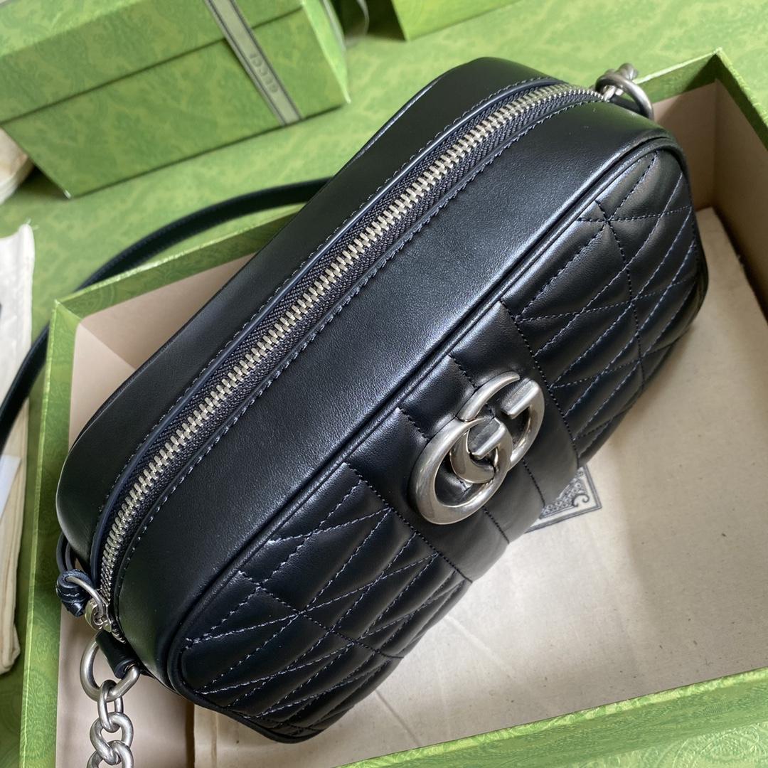 Gucci GG Marmont Kleine Umhängetasche (24-12-7 cm) - EUR FASHION