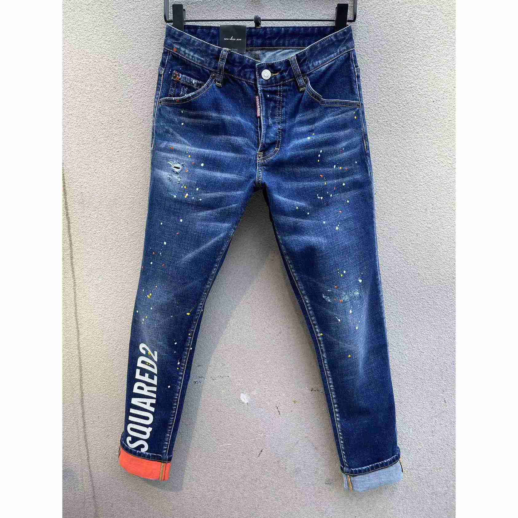 Dsquared2 Tidy Biker Slim-Fit Jeans DSQ108 - EUR FASHION