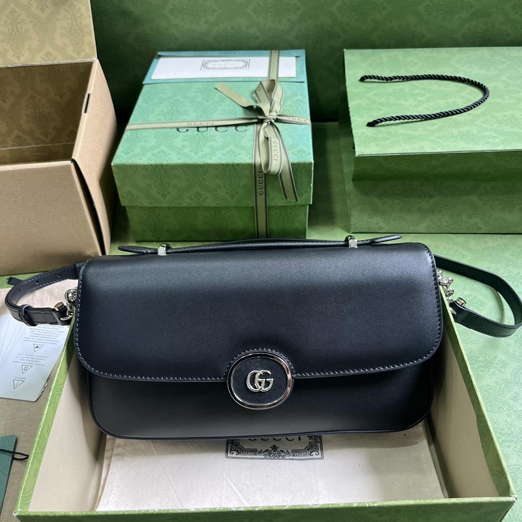 Gucci Petite GG Kleine Umhängetasche (27-15-5 cm) - EUR FASHION