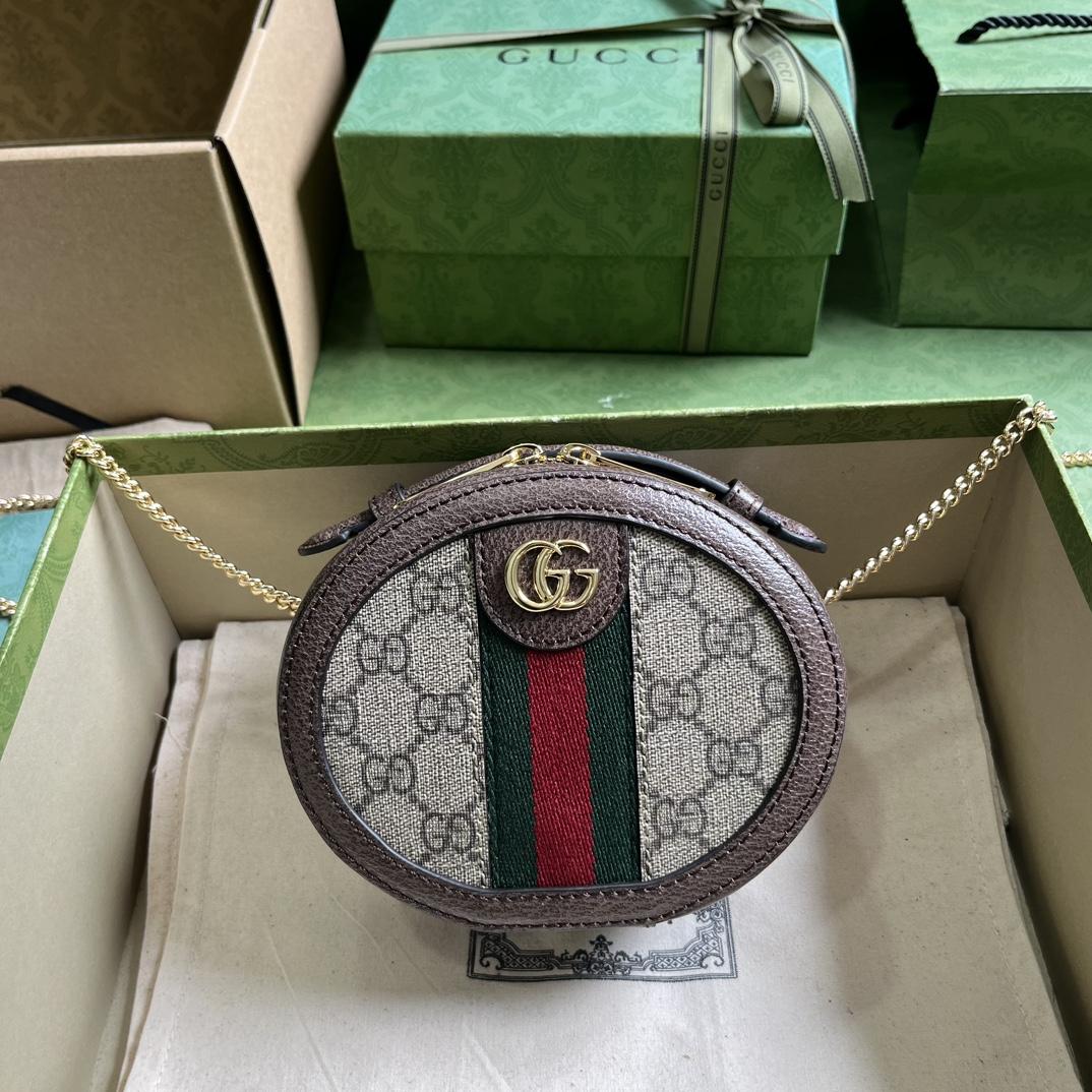 Gucci Ophidia Mini-Kettentasche (15-15-7 cm) - EUR FASHION