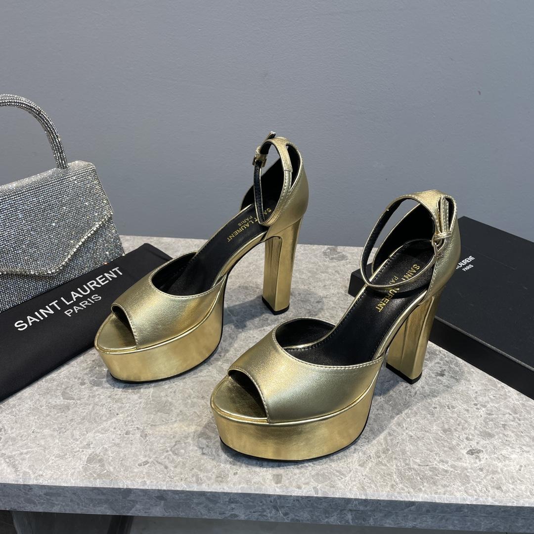 Saint Laurent Plateausandalen - EUR FASHION
