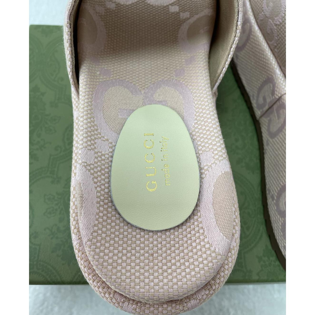 Gucci Jumbo GG Plateau-Slide-Sandale für Damen - EUR FASHION
