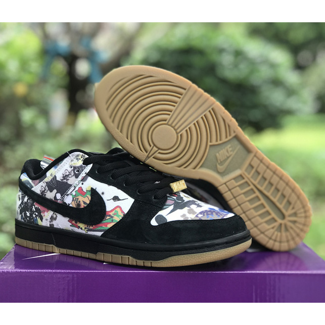 Supreme x Nike SB Dunk Low „Rammellzee“ Sneakers FD8778-001 - EUR FASHION