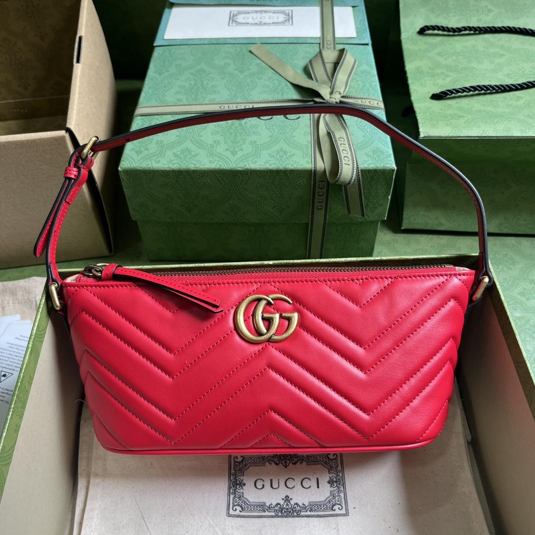 Gucci GG Marmont Kleine Umhängetasche (23-12-10 cm) - EUR FASHION