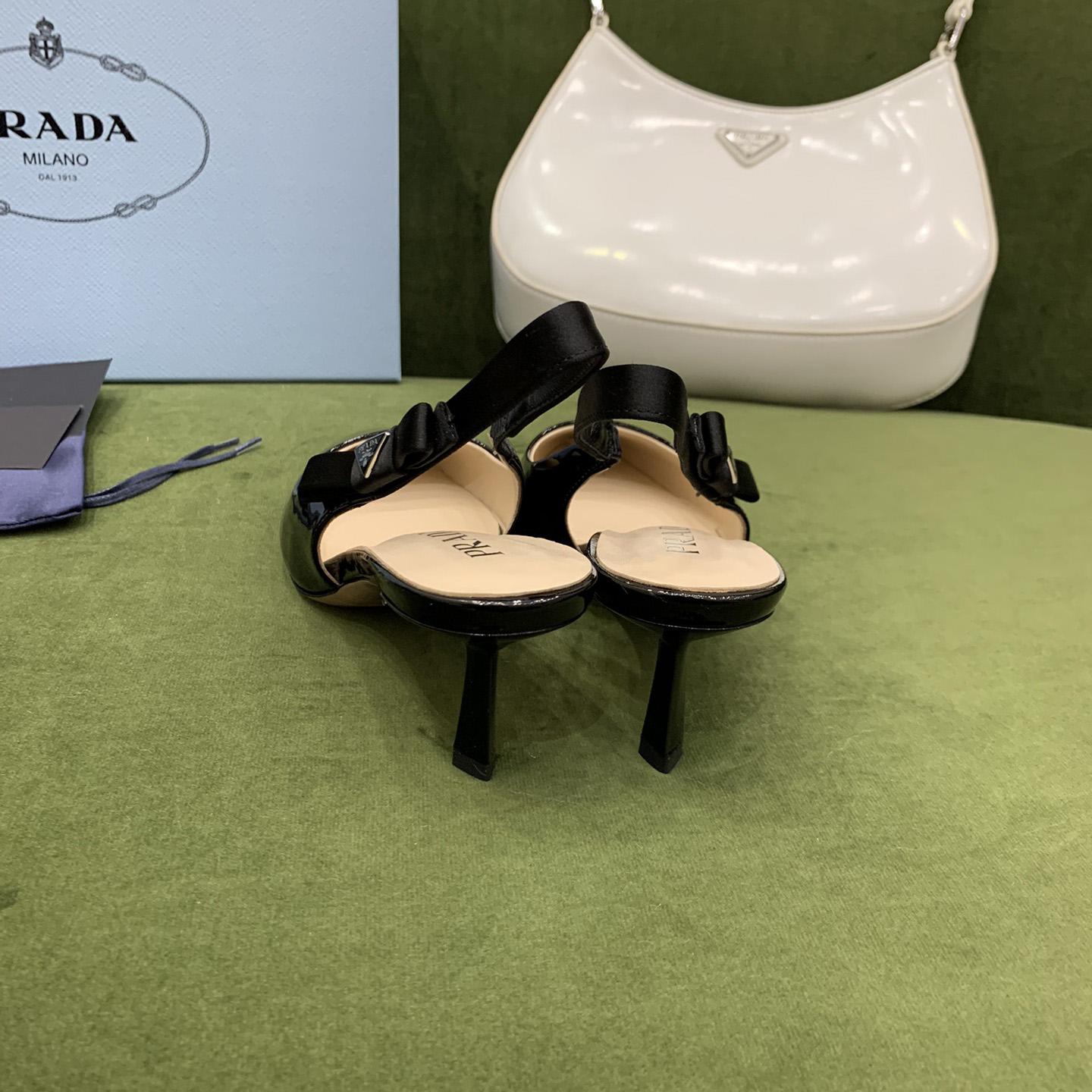 Prada-Slingbacks aus Lackleder - EUR FASHION