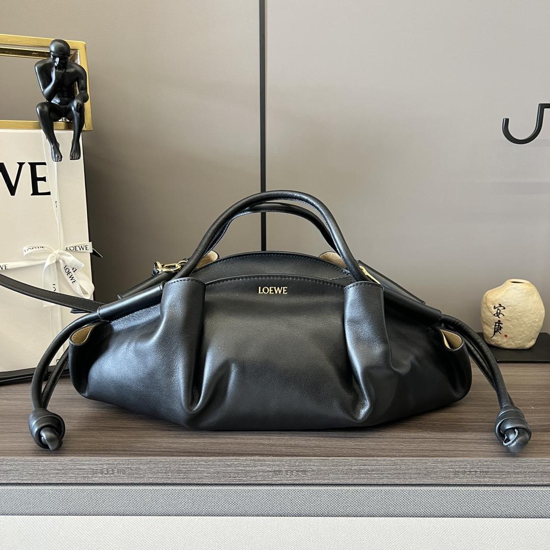 Loewe Paseo Tasche aus glänzendem Nappa-Kalbsleder - EUR FASHION