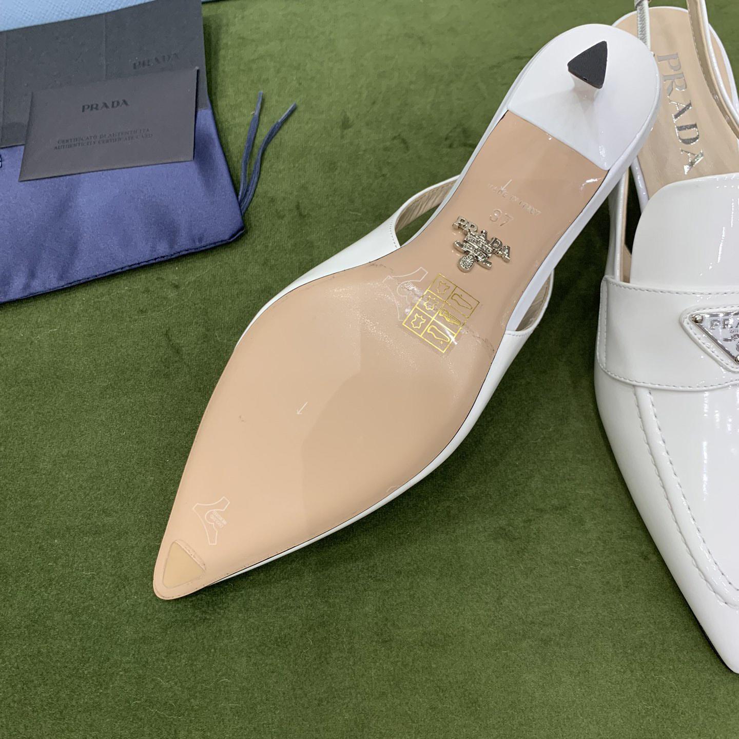 Prada-Slingbacks aus Lackleder - EUR FASHION