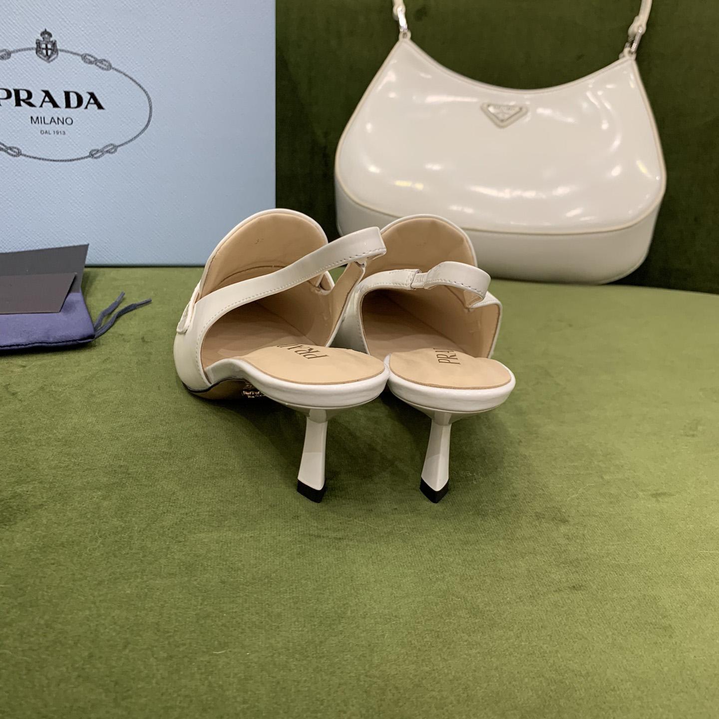 Prada-Slingbacks aus Lackleder - EUR FASHION