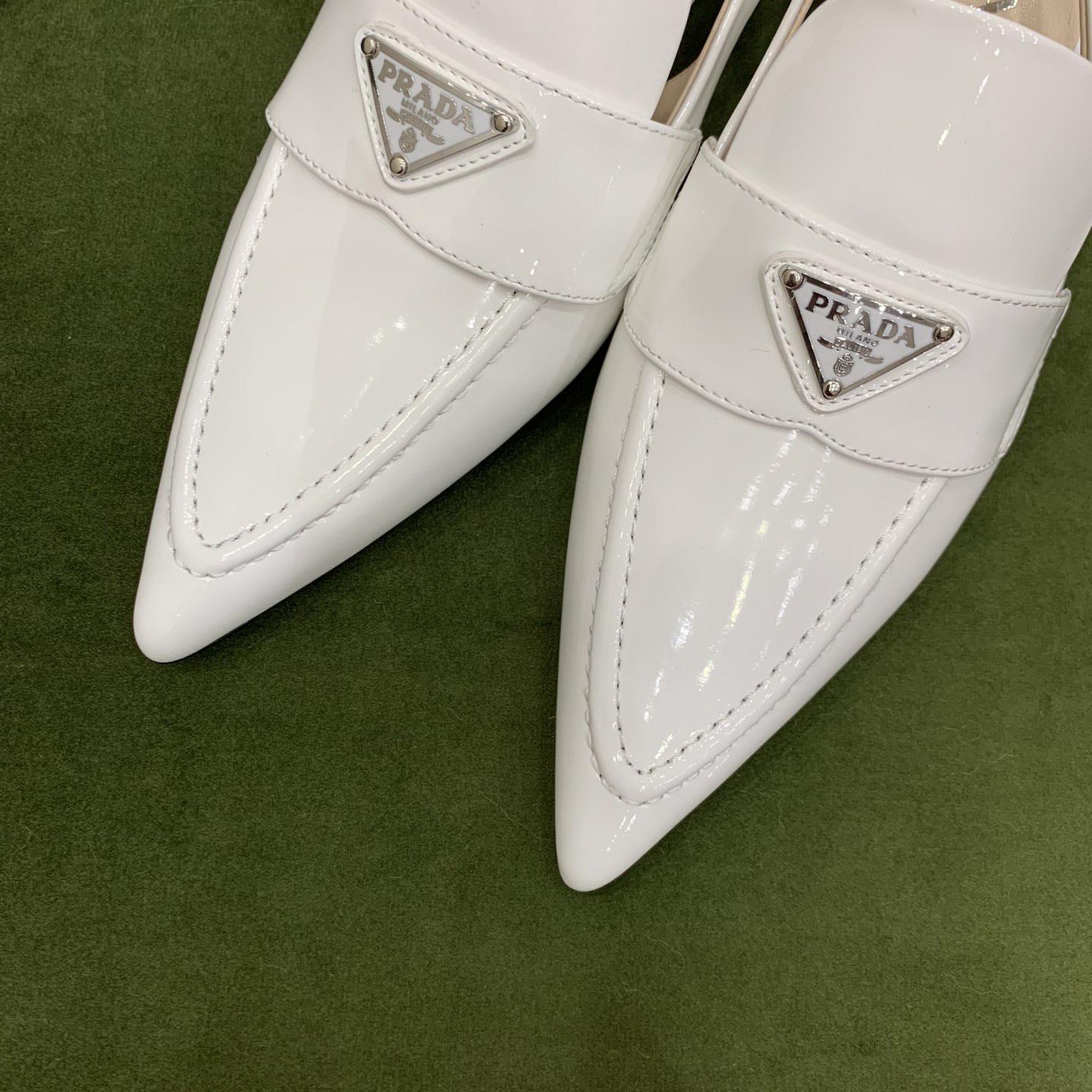 Prada-Slingbacks aus Lackleder - EUR FASHION
