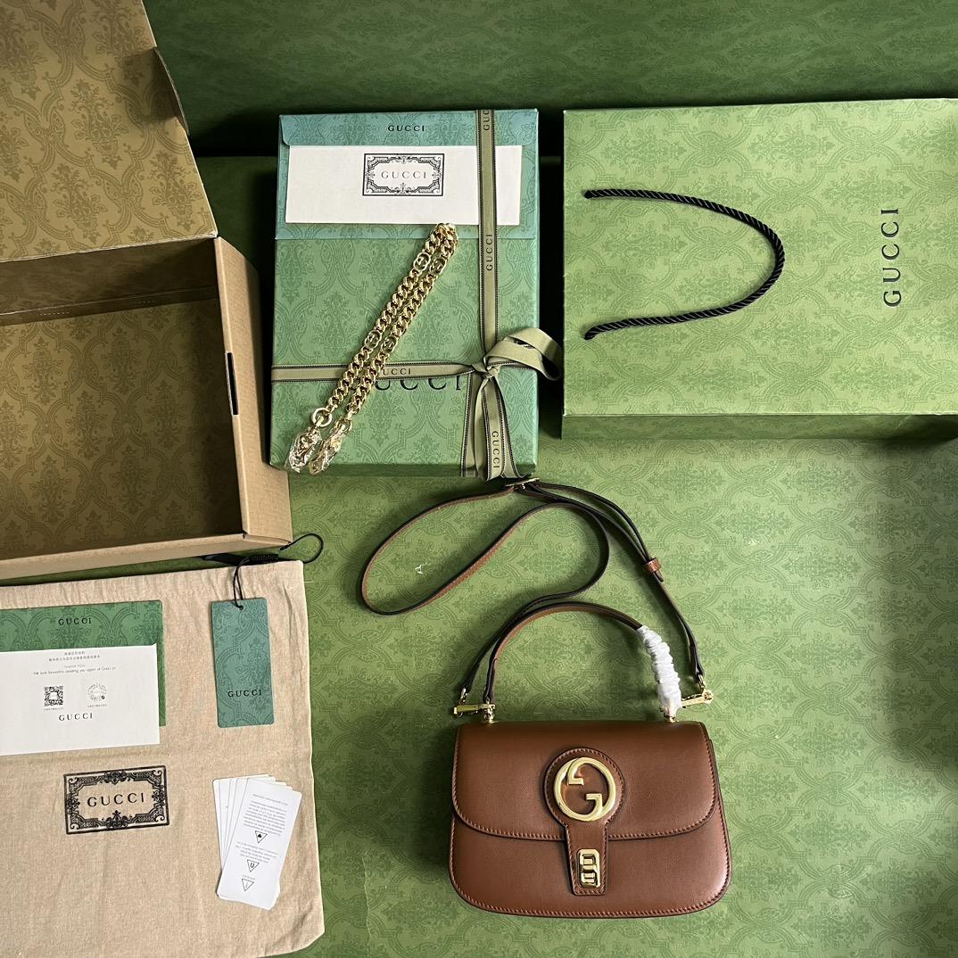 Gucci Blondie Kleine Henkeltasche (23-15-11 cm) - EUR FASHION