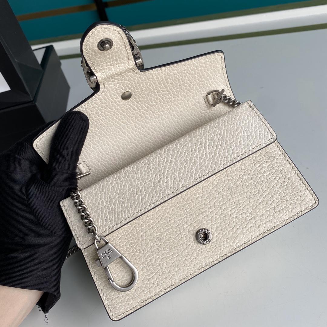 Gucci Dionysus Super Mini Ledertasche (16,5-10-4,5 cm) - EUR FASHION