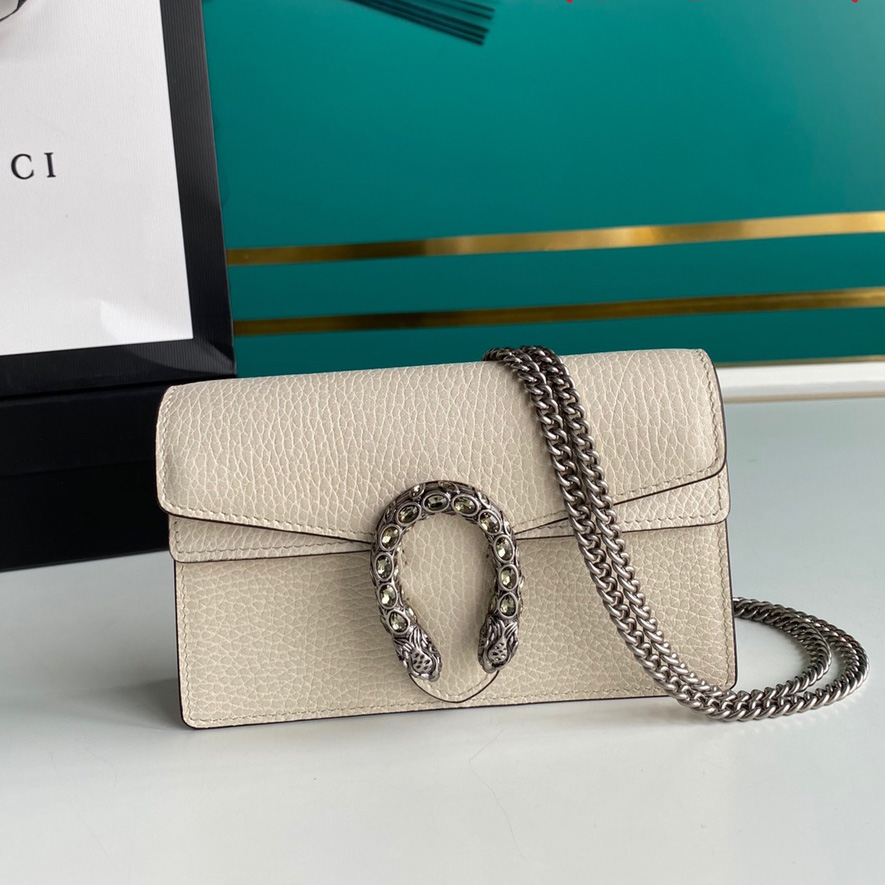 Gucci Dionysus Super Mini Ledertasche (16,5-10-4,5 cm) - EUR FASHION