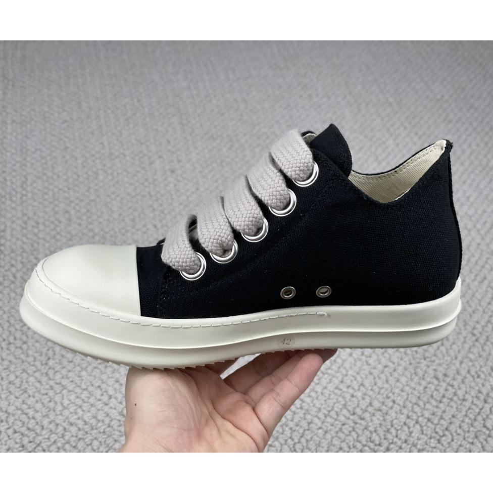 Rick Owens Canvas Low-Top-Sneaker - EUR FASHION