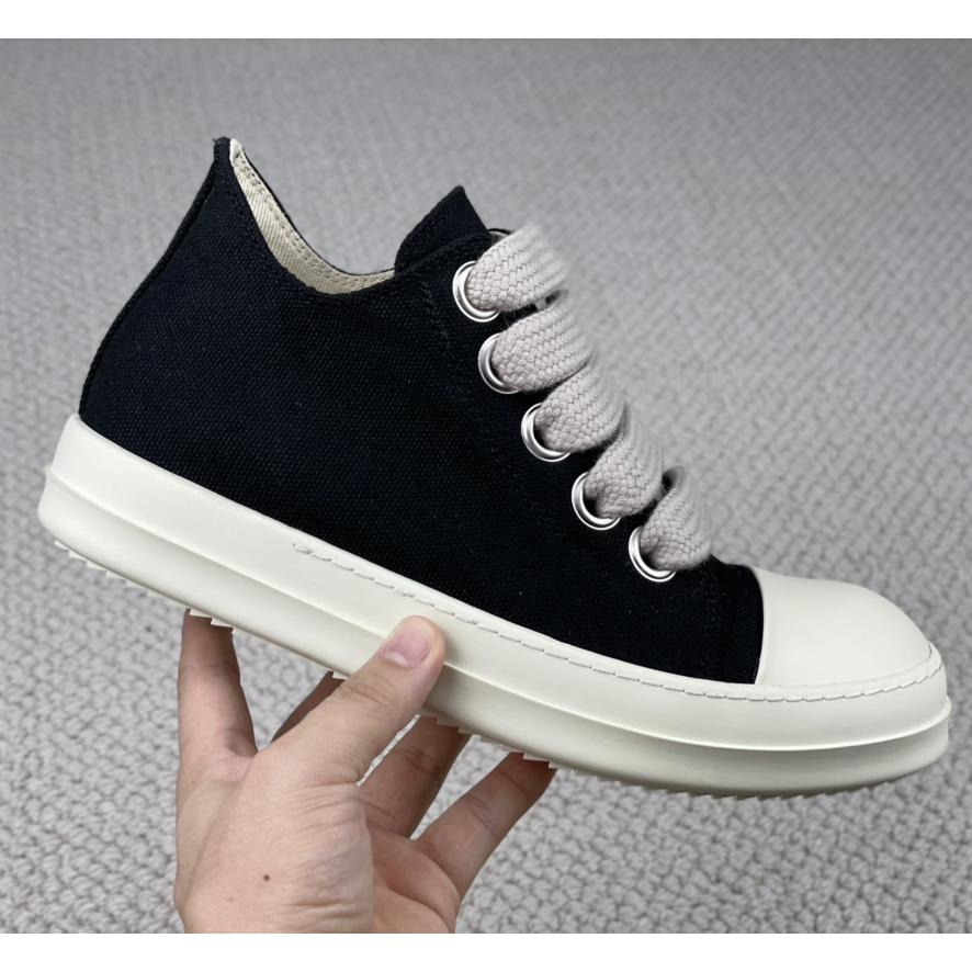 Rick Owens Canvas Low-Top-Sneaker - EUR FASHION