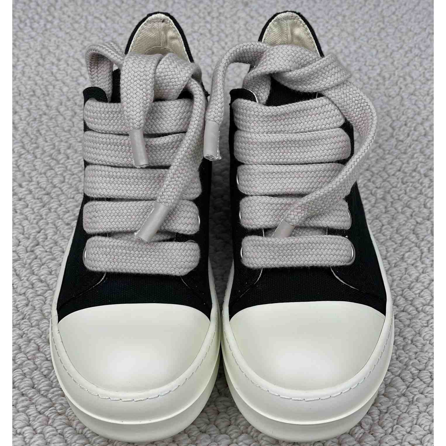 Rick Owens Canvas Low-Top-Sneaker - EUR FASHION