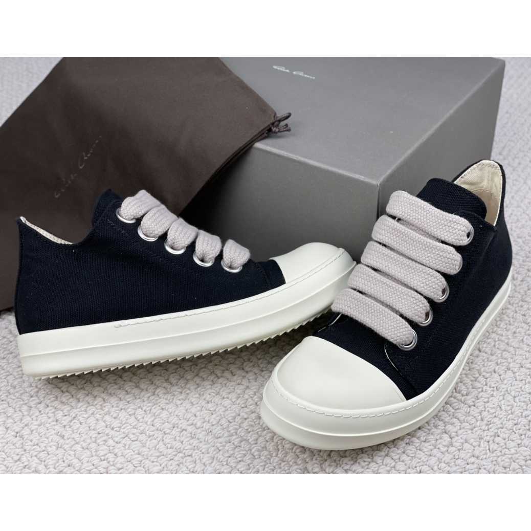 Rick Owens Canvas Low-Top-Sneaker - EUR FASHION